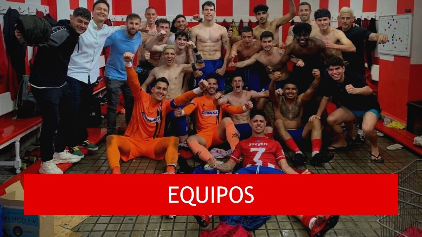 Los equipos del Fútbol Club El Entrego