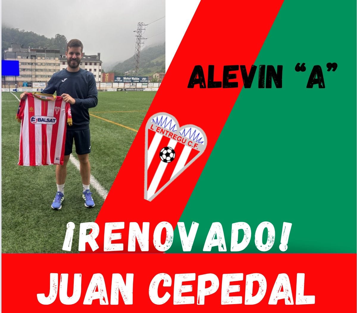 Juan Cepedal seguirá a cargo del Alevín “A”. Buscará el ascenso con un gran equipo de segundo año casi en su totalidad.