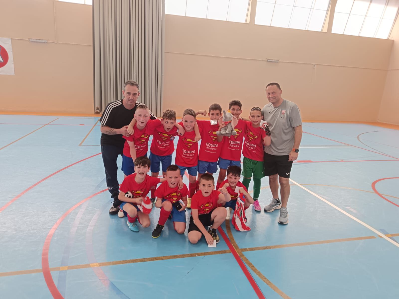 Nuestro Benjamín se proclama Campeón de Liga y asciende a Segunda Benjamín