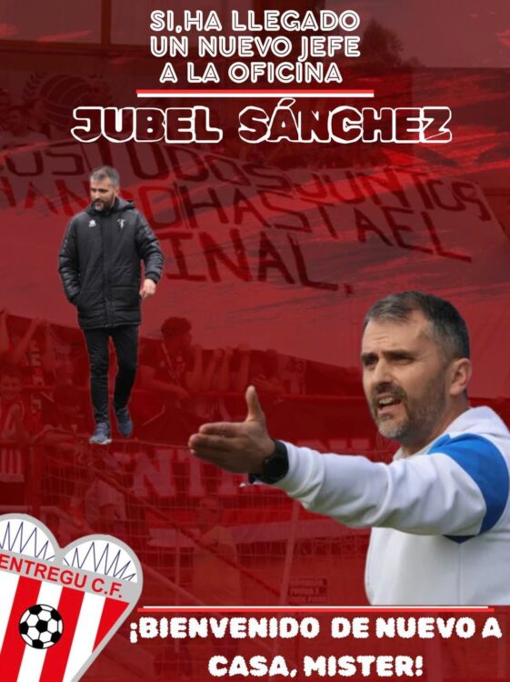 Jubel Sánchez nuevo entrenador del primer equipo para la temporada 26/27
